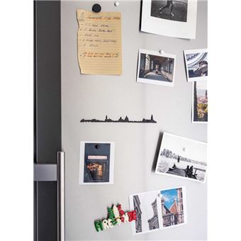 Décoration murale The Line Florence Mini 19 cm Noir