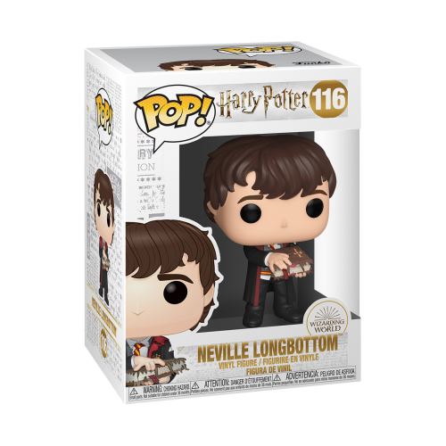 FUNKO HARRY POTTER-NEVILLE W/ MONSTER BOOK