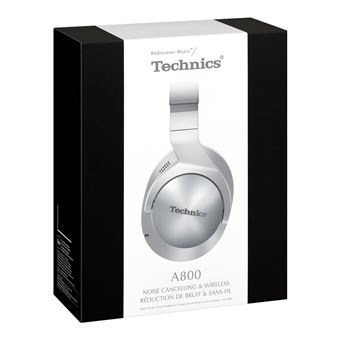 Casque arceau sans fil à réduction du bruit Technics EAH-A800E-S Argent métallisé