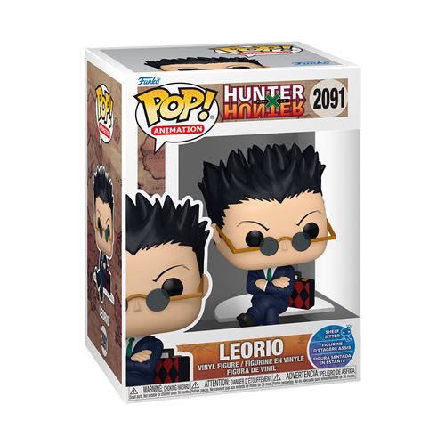 Hunter x Hunter Figurine POP! Leorio Sit 9 cm - vue 2