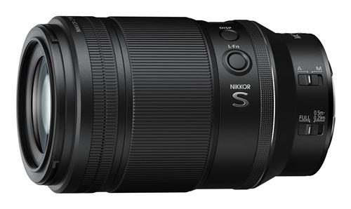Objectif hybride Nikon Z 105mm f/2.8 Macro Nikkor S VR Noir