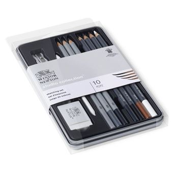 Boîte métal Esquisse Winsor et Newton 10 pièces
