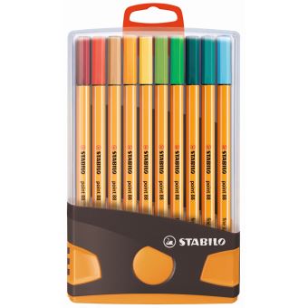 Etui De Stylos Feutres Stabilo Colorparade Point Feutre Achat Prix Fnac