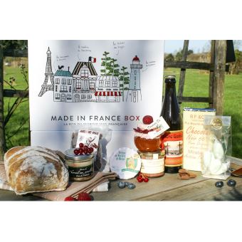 Coffret cadeau Made In France Box produits du terroir abonnement 3 mois - Coffret  cadeau - Achat & prix