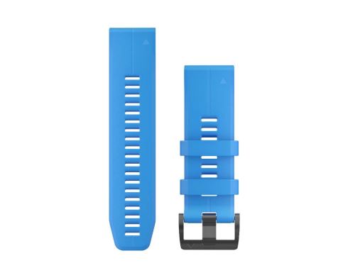 Bracelet Garmin Quickfit 26 Mm Silicone Bleu Cyan