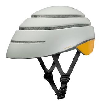 Casque de vélo pliable Closca Loop Taille L Blanc et Jaune