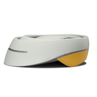 Casque de vélo pliable Closca Loop Taille L Blanc et Jaune