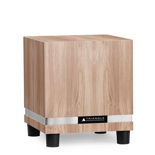 Caisson De Basses Triangle Thétis 300 Chêne Clair