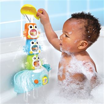VTech Tino Le Pingouin – Jouet Bébé Interactif Hochet Et Dentition Avec Chansons, Animaux, Couleurs Et Chiffres