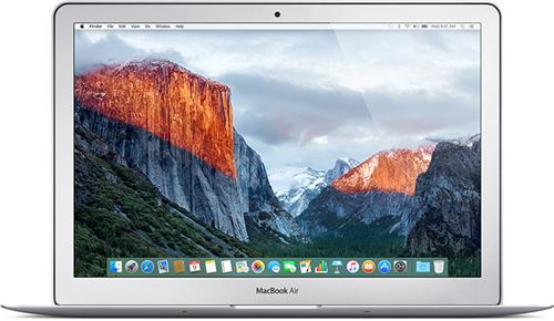 Apple Macbook Air 13,3" Intel Core I5 8 Go Ram 256 Go Ssd 2015 Argent Reconditionné