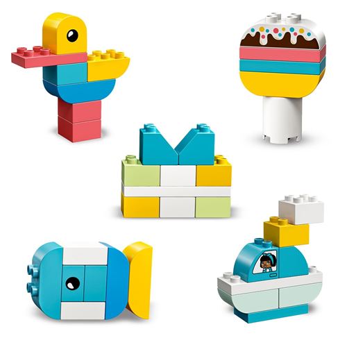 LEGO 10909 DUPLO Classic La Boîte Cœur, Première Brique, Jouet de  Construction, Jouet Éducatif, Développer Leur Motricité Fine, pour Enfants  de 1,5 à 3 ans : : Jouets