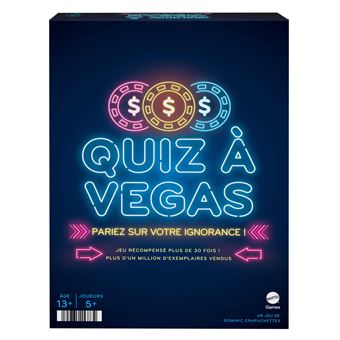 Jeu d'ambiance Mattel Quiz à Vegas