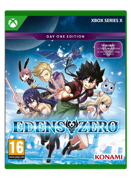Pochette avant du jeu Edens Zero Day One Edition Xbox Series X