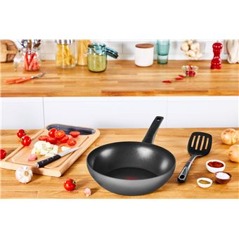 Poêle wok Tefal La Recyclée G2871902 28 cm Noir