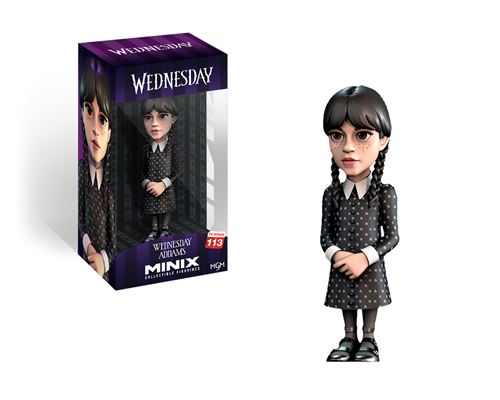 Figurine Minix Wednesday Addams - Figurine de collection
