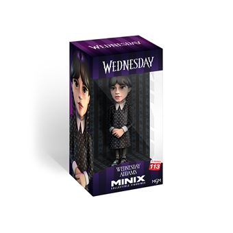Minix Figura Wednesday Miércoles Addams con Cosa Bandai MN11797 -  Juguetilandia