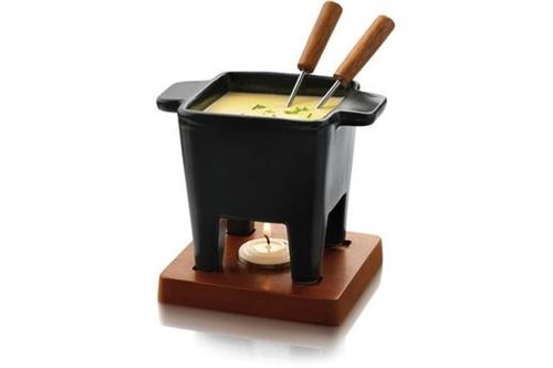 Boska Tapas Fondue Nero - pour 200 ml Fondue au fromage - 300 ml