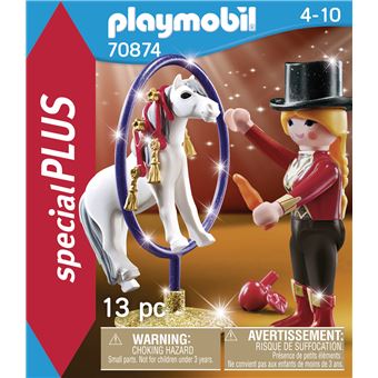 Playmobil Special Plus 70874 Artiste avec poney