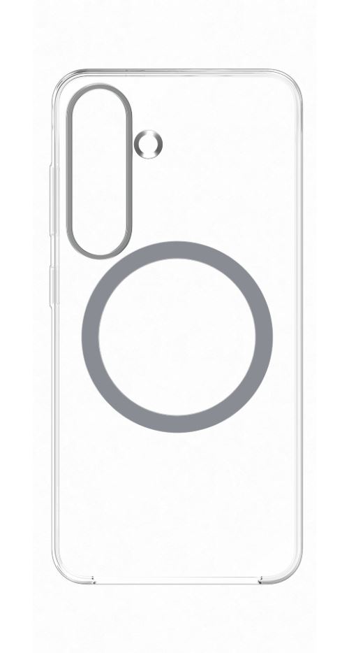 Coque magnétique pour Samsung Galaxy S25 Transparent