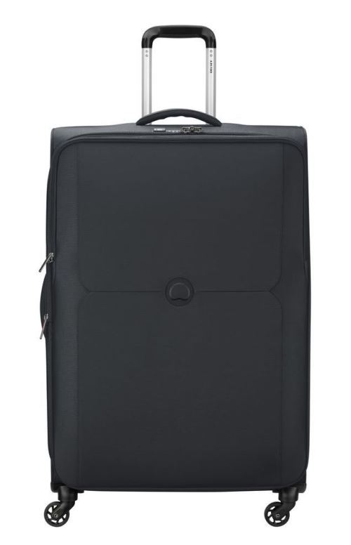 Valise extensible à 4 roues Delsey Mercure Taille L 79 cm Noir