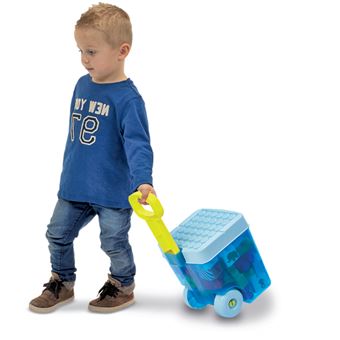 Rolly Toys 421169 RollyDigger Komatsu Pelleteuse Jouet Gris/Jaune - Pour Enfants 3-8 Ans Avec Verrouillage Automatique Jouet De Construction Komatsu