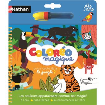 Jeu créatif Nathan Coloréo Jungle