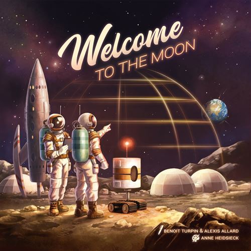 Jeu De Stratégie Blue Cocker Welcome To The Moon