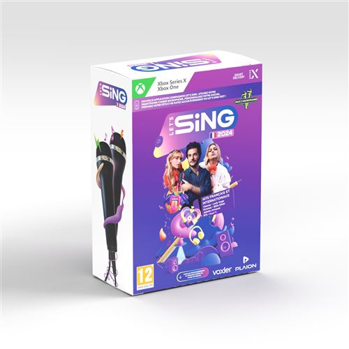 Let s Sing 2024 2 Micro Edition Spéciale Xbox