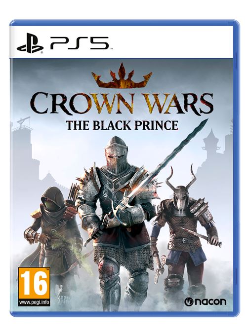 Pochette avant du jeu Crown Wars : The Black Prince PS5