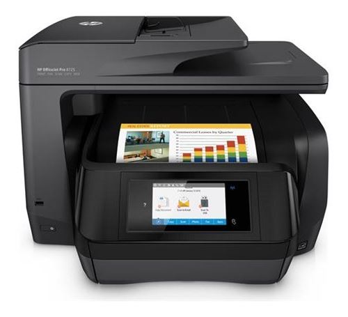 Imprimante Tout-En-Un Jet D'Encre HP Officejet Pro 8725 – 3 Mois Instant Ink Offerts !