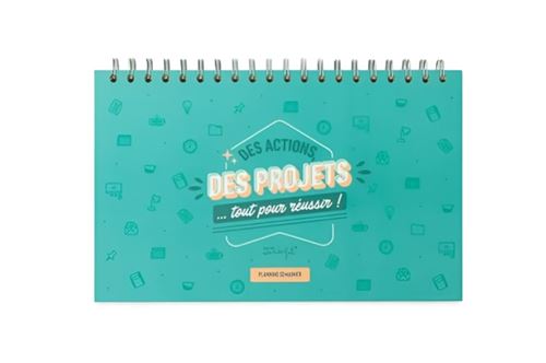 Planning semainier Mr. Wonderful Tout pour réussir