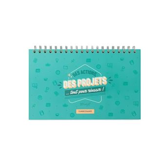 Planning semainier Mr. Wonderful Tout pour réussir