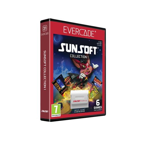 Console rétrogaming Just For Games Blaze Evercade Sunsoft Collection