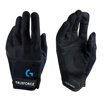 Pack Gaming Volant et Pédales Logitech G923 Trueforce pour PS4 / PS5 / PC + GANTS de course