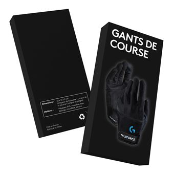 Pack Gaming Volant et Pédales Logitech G923 Trueforce pour PS4 / PS5 / PC + GANTS de course