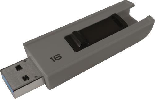 Clé USB 3.0 Emtec B250 Slide 16 Go Gris