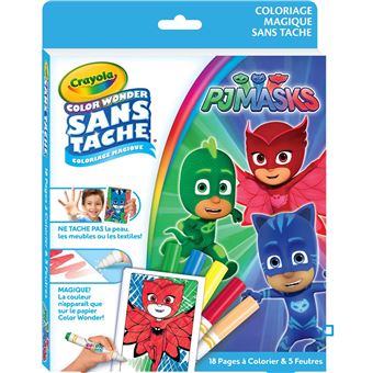 Kit Creatif Crayola Color Wonder Pyjamasques Kit Loisir Creatif Achat Prix Fnac