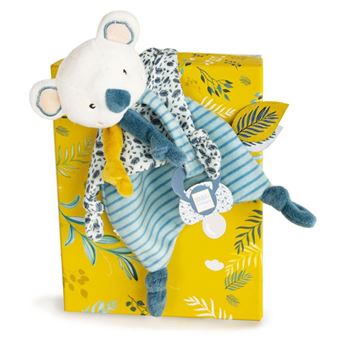 Doudou & Compagnie Kuscheltier mit Schnullerkette - Yoca der Koala - 1