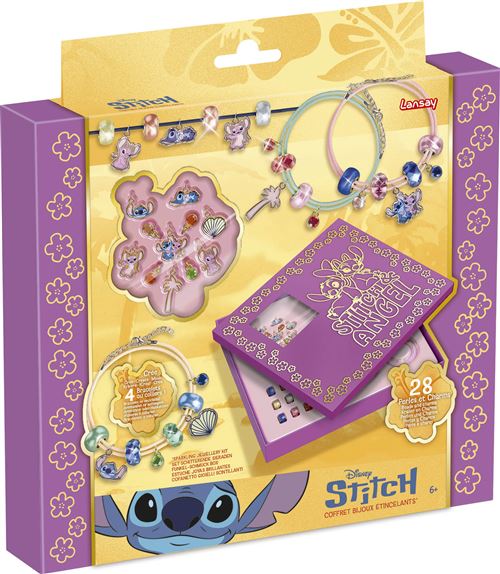 Coffret Bijoux Lansay 88208 – Kit Créatif Enfants avec Perles Brillantes et Charms - vue 6