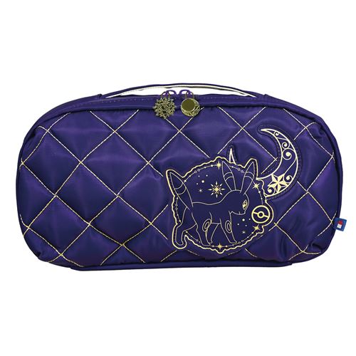 Pochette rembourrée Hori Espeon et Noctali Violet et Or pour Nintendo Switch