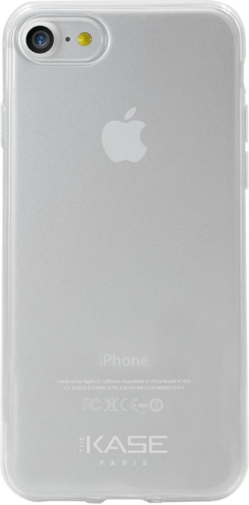 Coque ultra slim en silicone pour The Kase Transparent pour iPhone 7 et 8