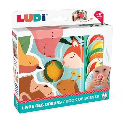 Jeu d'éveil Ludi Livre des Odeurs Fruits - Ludi