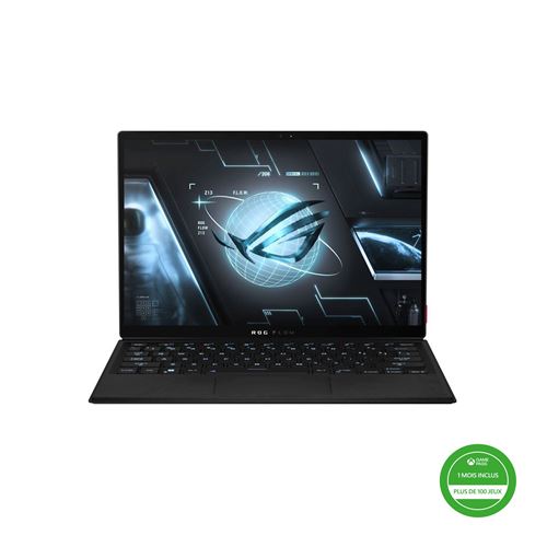 PC Ultra-Portable Gaming Asus ROG FLOW-Z13-GZ301ZC-LD092W 13,4" Ecran tactile Intel Core i7 16 Go RAM 512 Go SSD Nvidia RTX 3050 Noir + 1 mois d'abonn