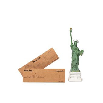 Décoration murale The Line New York Mini 19 cm Noir