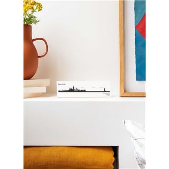 Décoration murale The Line New York Mini 19 cm Noir