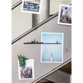 Décoration murale The Line New York Mini 19 cm Noir