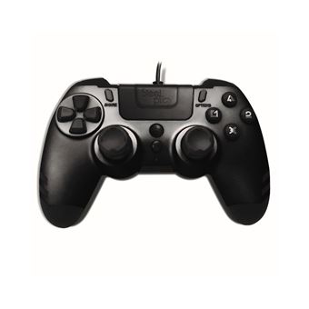 Manette Gaming filaire pour PS4 Steelplay MetalTech Noir