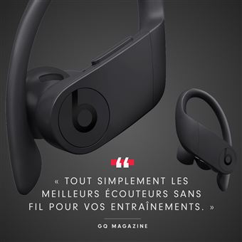Écouteurs Intra-auriculaires Powerbeats Pro Sans Fil - Couleur Noir, Occasion En Très Bon état - Compatible Bluetooth