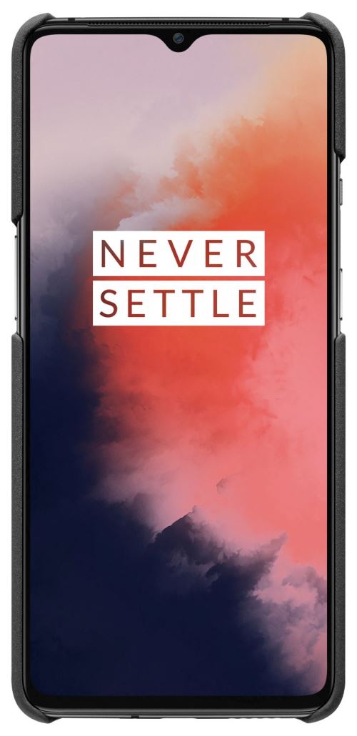 OnePlus 7T Hoes Zandsteen Zwart