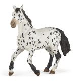 Figurine Papo Cheval Appaloosa Noir